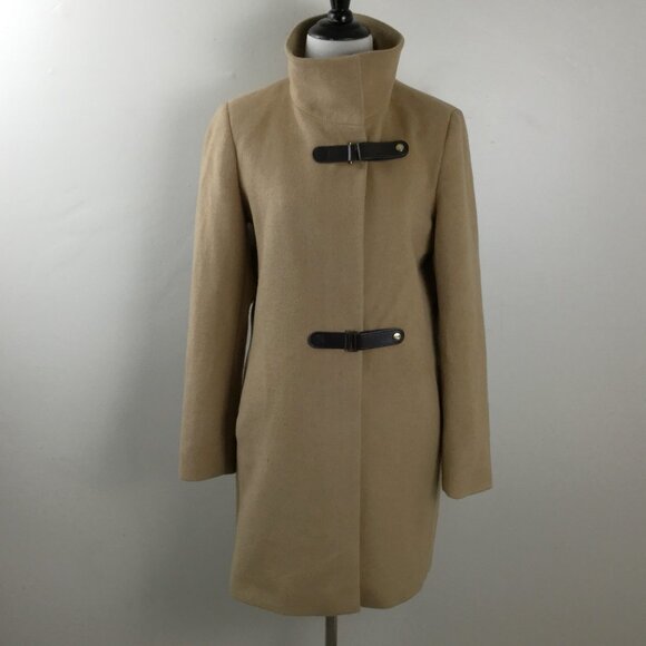 Lauren Ralph Lauren Camel Coat 4 - Picture 4 of 12